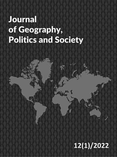 okładka pisma „Journal of Geography, Politics and Society”