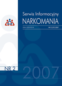 Serwis Informacyjny NARKOMANIA nr 37